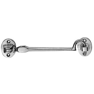102mm Lightweight Cabin Hook (Silent Pattern) Polished Chrome AA61CP/BP