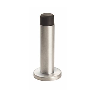 Cylinder Door Stop (With Rose) Satin Chrome AA21SC/BP