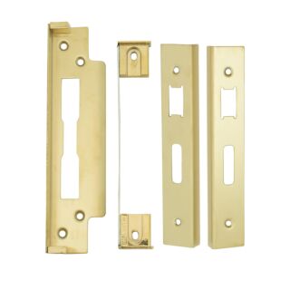 Easi-T Rebate Sash Lock Set BS Lever Stainless Brass ARB5105PVD