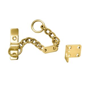 Heavy Door Chain Polished Brass AA75/BP