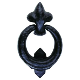 Ring Door Knocker Black Antique LF5590/BP