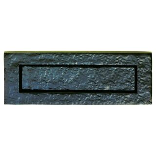 Traditional Letter Plate Black Antique LF5524/BP