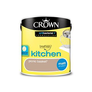 Crown Antibacterial Kitchen Matt Picnic Basket 2.5L