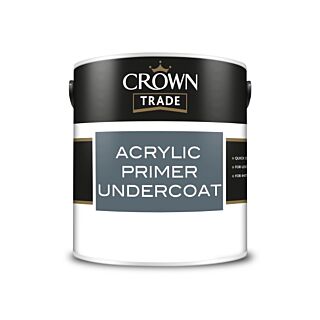 Crown Trade Acrylic Primer Undercoat White 1L