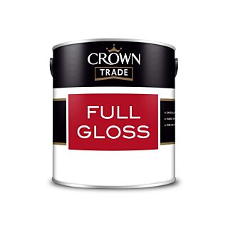 Crown Trade Full Gloss Brilliant White 2.5L