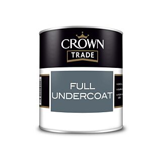 Crown Trade Full Undercoat Charcoal Grey 1L