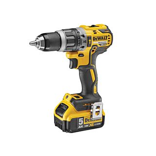 Dewalt XR Brushless Combi Drill 18V DCD796P1, 1 x 5.0Ah Li-ion, Charger and Case