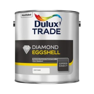 Dulux Trade Diamond Eggshell Light Base 2.5L 5082936