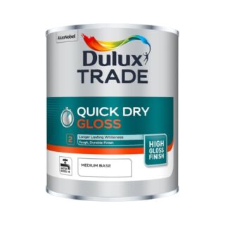 Dulux Trade Quick Dry Gloss Medium Base 1L 5220045