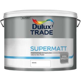 Dulux Trade Supermatt White 10L 5091663