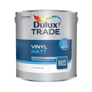 Dulux Trade Vinyl Matt Extra Deep Base 2.5L 5082944