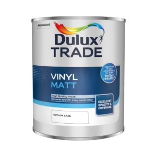 Dulux Trade Vinyl Matt Medium Base 1L 5082012