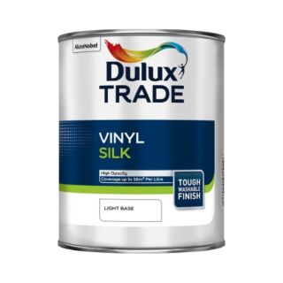 Dulux Trade Vinyl Silk Light Base 1L 5082009