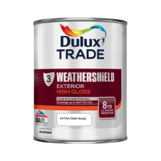 Dulux Trade Weathershield Exterior Gloss Extra Deep Base 1L 5180260