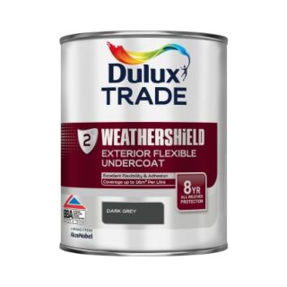 Dulux Trade Weathershield Exterior Undercoat Dark Grey 1L 5180256