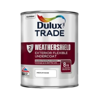 Dulux Trade Weathershield Exterior Undercoat Medium Base 1L 5180257