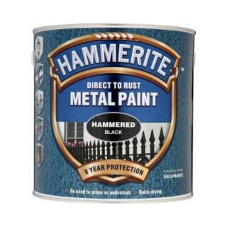 Hammerite Hammered Paint Black 2.5L 5084795