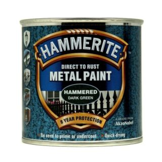 Hammerite Hammered Paint Dark Green 250ml 5084831