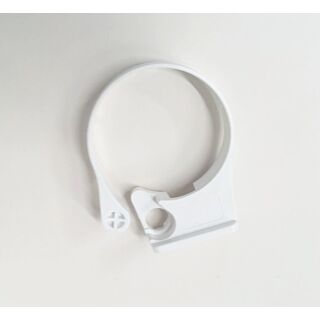 Hunter 68mm Bracket For Round Downpipe White WR019