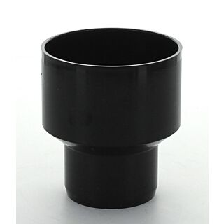 Hunter 68mm to 50mm Round Downpipe Reducer Black BR666