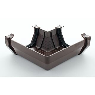 Hunter Squareflo 114mm 90 Degree Angle Brown VR383