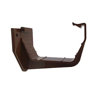 Hunter Squareflo 114mm Gutter Support Bracket Brown VR395