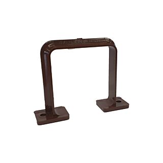Hunter Squareflo Close To Wall Bracket 65mm Brown VR373
