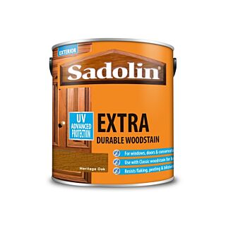 Sadolin Extra Woodstain Heritage Oak 2.5L