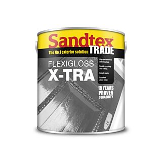 Sandtex Flexigloss X-Tra Black 1L