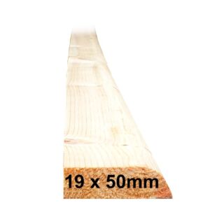 19mm x 50mm Softwood Bullnosed Architrave
