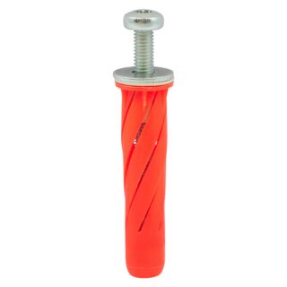 TIMco M5 x 55mm Multi-Fix Stella Fixing Red Pack of 4 725374
