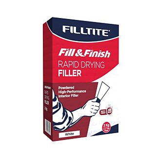 Filltite Fill & Finish Rapid-Drying Filler 2kg Box F18355