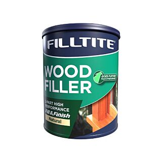 Filltite Wood Filler 2 Part Natural 1kg F18223