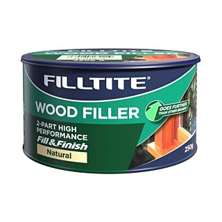 Filltite Wood Filler 2 Part Natural 250g F18221