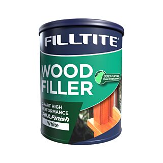 Filltite Wood Filler 2 Part White 1kg F18227