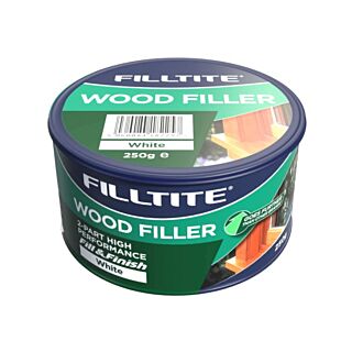 Filltite Wood Filler 2 Part White 250g F18225