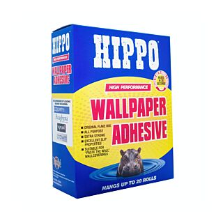 Hippo Wallpaper Adhesive Up To 20 Rolls F18325